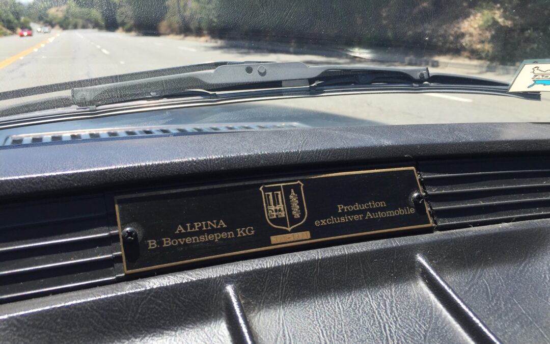 Sluething the car (how I found my Alpina)